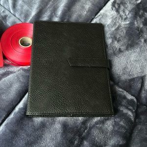 9x7 leather notebook.